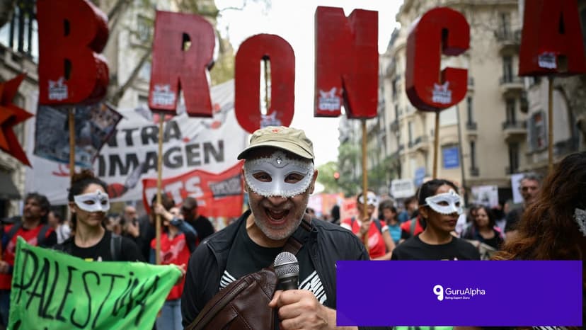 Argentina's March of Anger Escalates Resistance to Milei's Austerity Shock Therapy